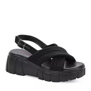 (33-4505) Blondo Women's Gloria Platform Sandals Sz 8